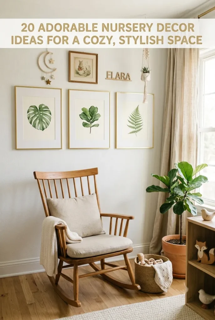 20 Adorable Nursery Decor Ideas for a Cozy, Stylish Space