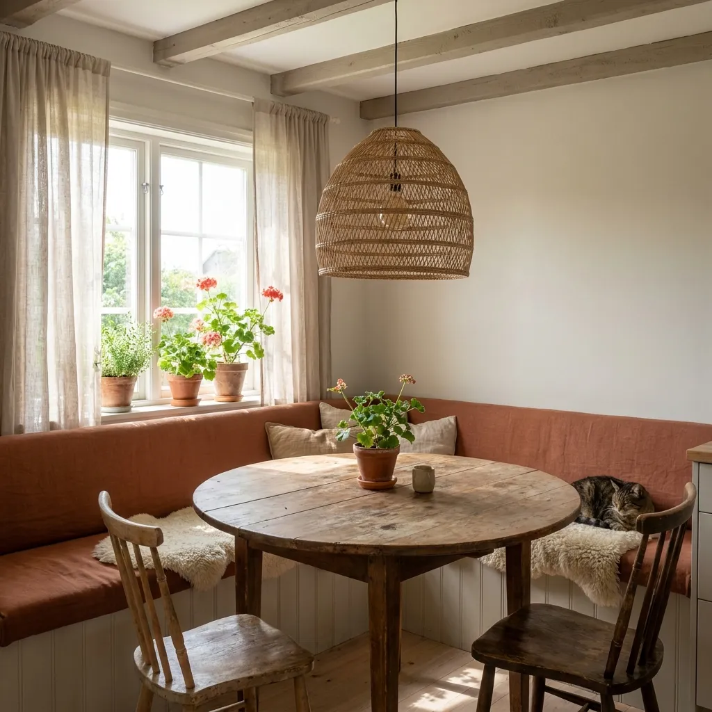 Cozy Breakfast Nook