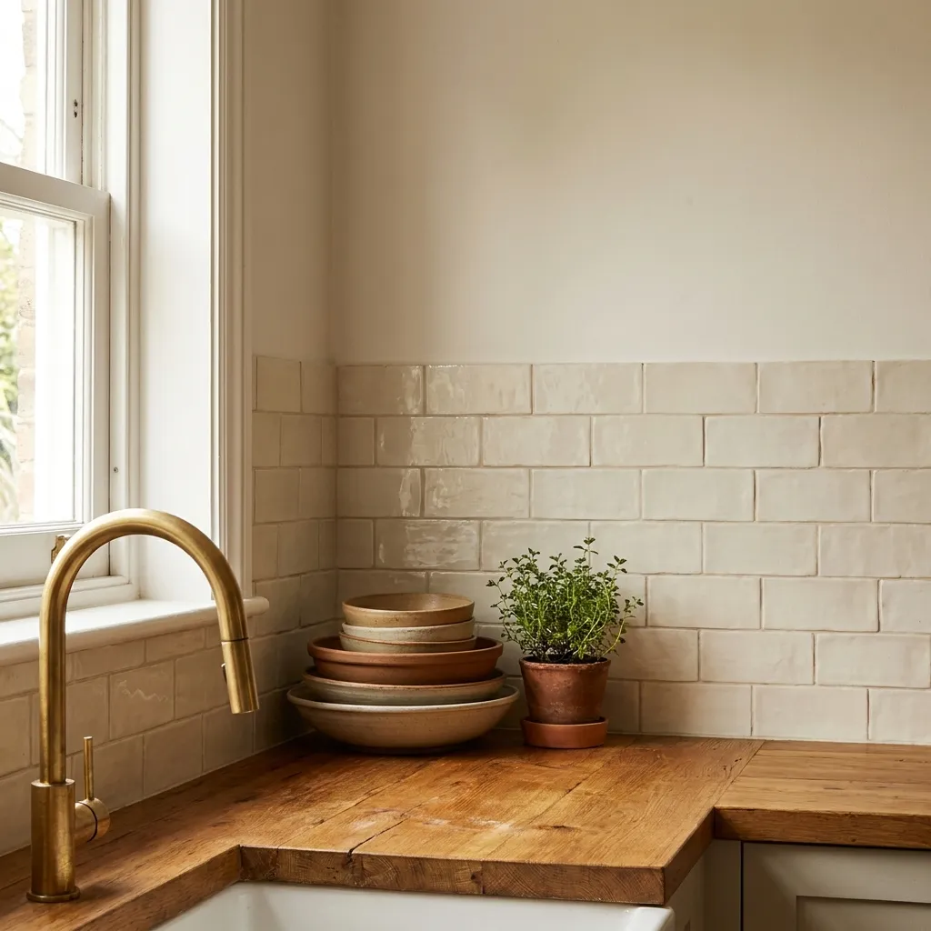 Cream Subway Tile