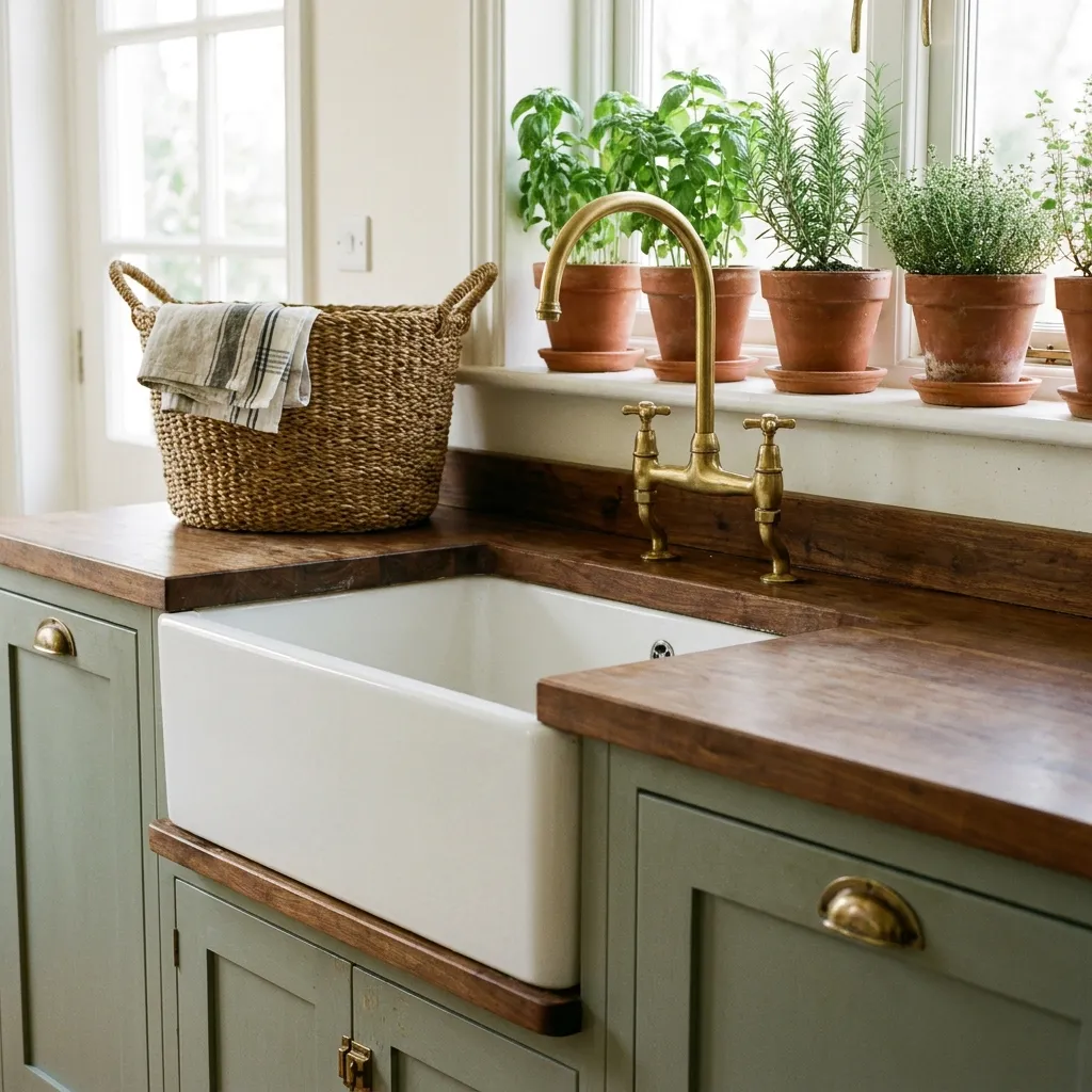Vintage Farmhouse Sink