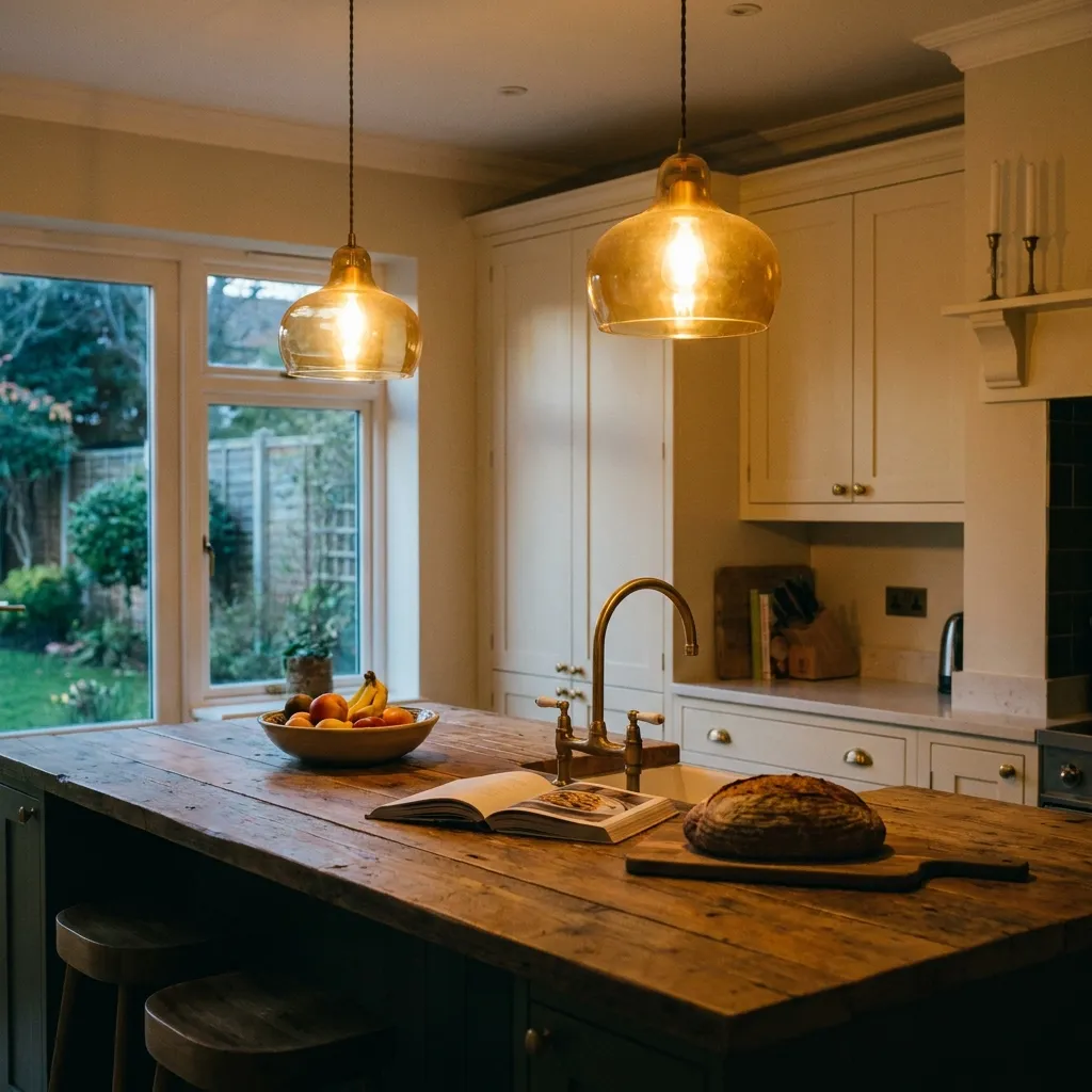 Warm Pendant Lighting