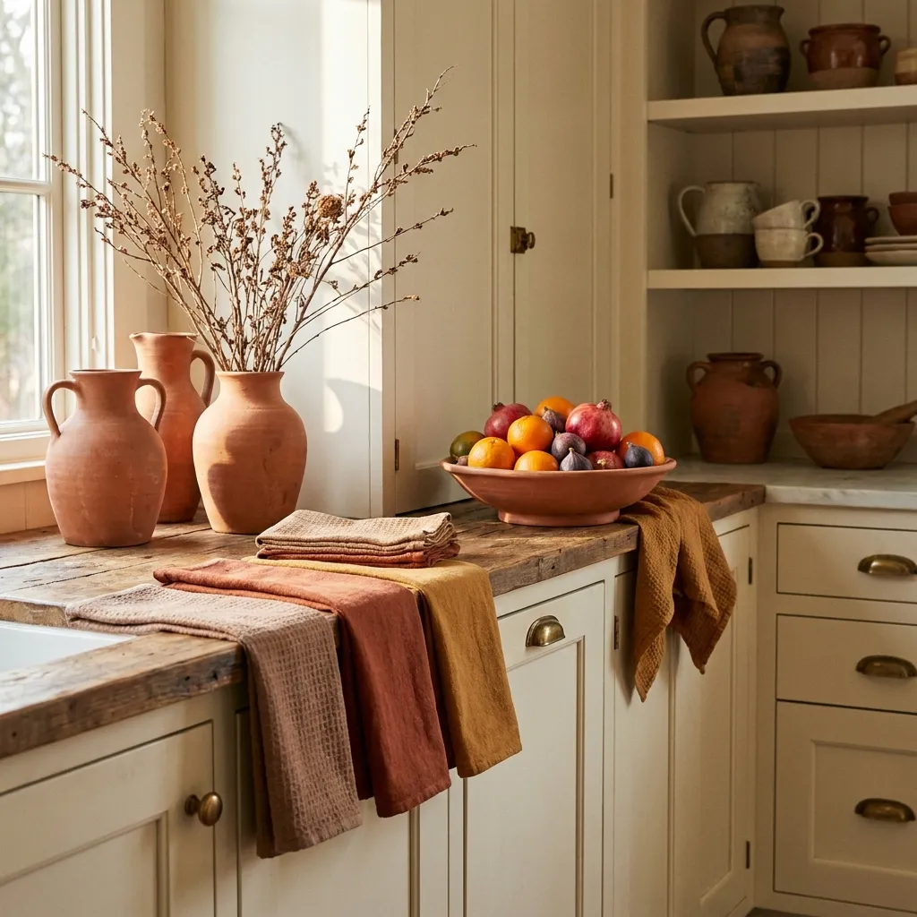 Warm Terracotta Accents